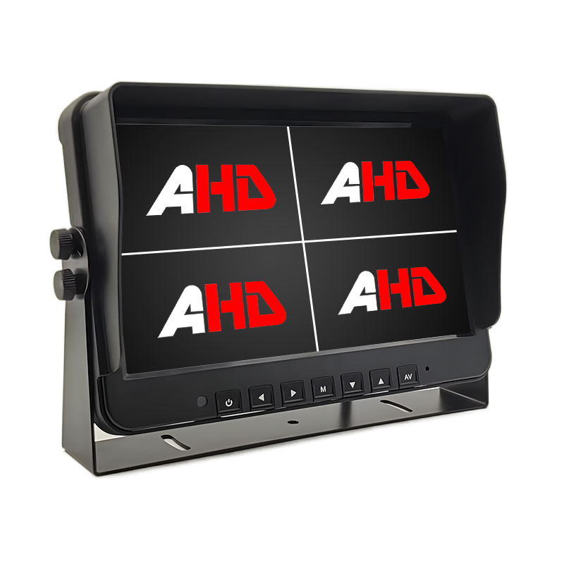 10.1-inch 4AV Inputs Quad View AHD Vehiculum Monitor