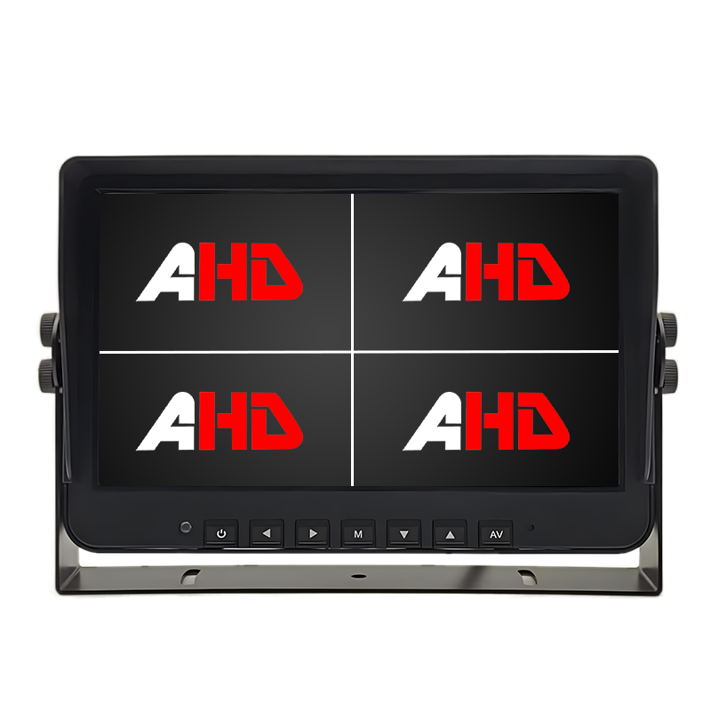 10.1 Inch 4CH Quad Proponere Gravis Officium Vehiculum AHD Monitor