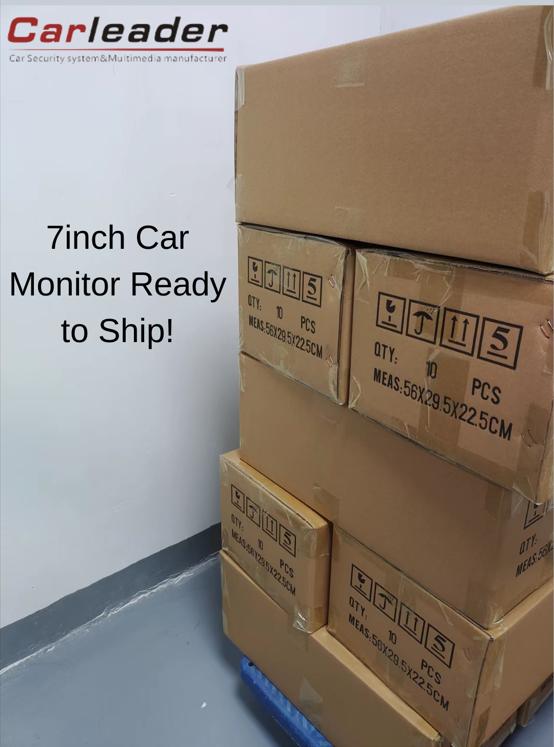 Shipment ordinatio 7inch rearview Car Monitor