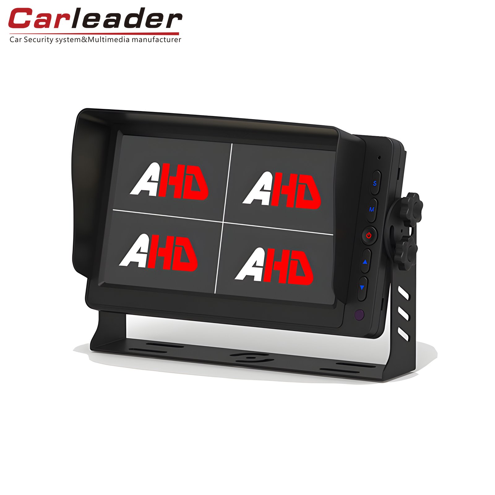 Carleader 7 inch AHD Quad View Vehiculum Monitor facit tutius pulsis