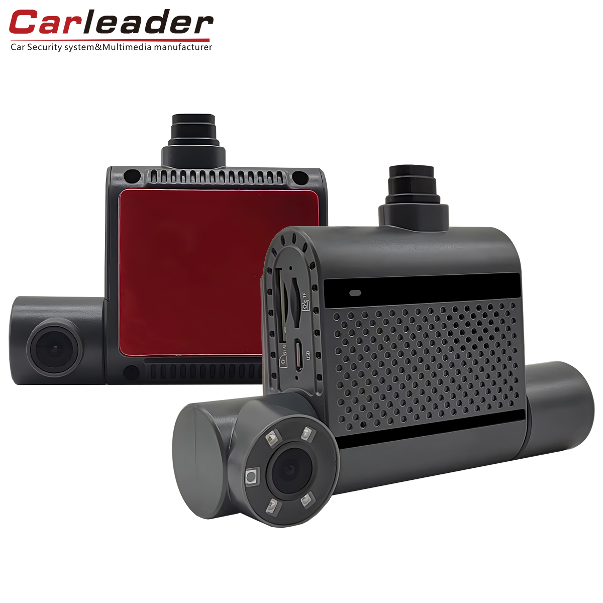 Smarter eiciam, manete protected-carleader Dual-channel DVR recording HD 1080p Dash camera