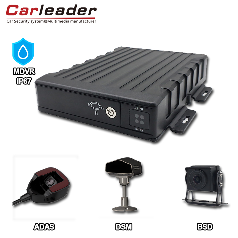 IP67 IP67 IMPERVIUM AI 4CH SD Mobile DVR: Advanced vehiculum Cras Solutio