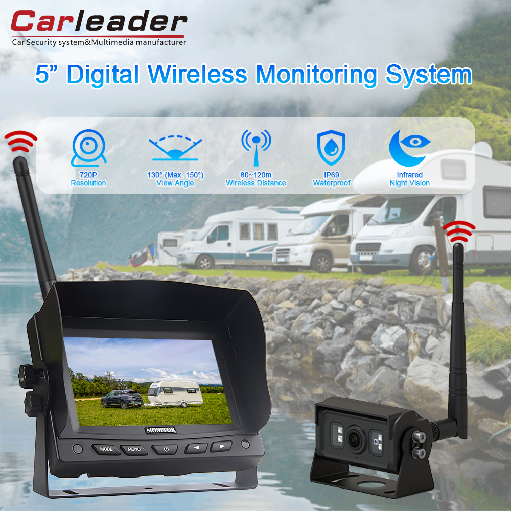 Upgrade ad Smarter Cras cum Carleader V-inch 2.4g LCD TFT Digital Wireless Camera System