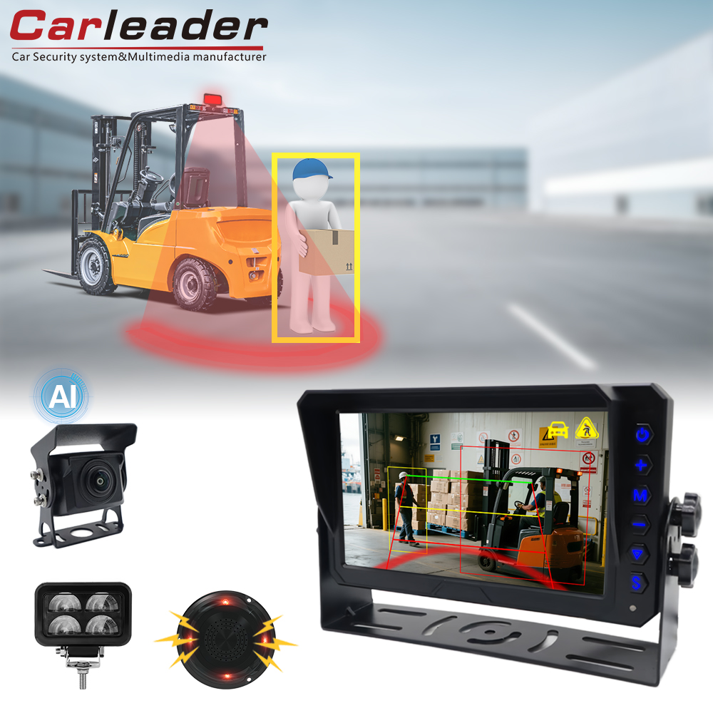 Operating Salutis Operating Salutis cum Carleader Ai deprehensio Cras Ratio cum U-Figura Monitum lux ad Forklift