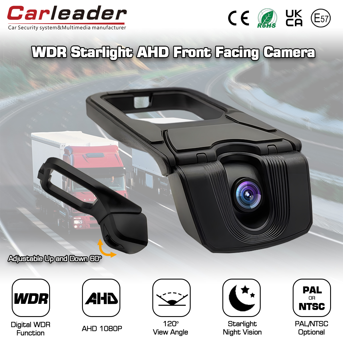 Carleader Ante Faceing Visio Starlight Camera Digital WDR Function