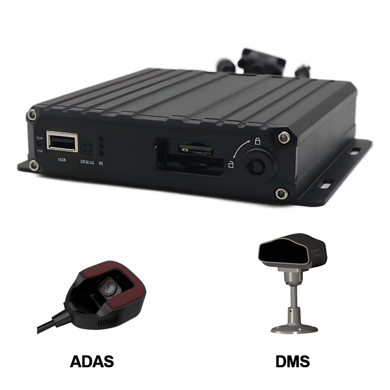 Carleader 4CH AI intelligens mobile DVR Cum DSM et ADAS CAMERA