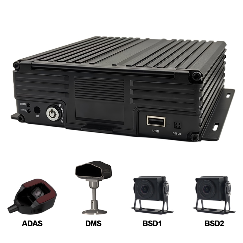 Elevate classem Securitatis Procuratio cum Carleader 8CH AI HDD Mobile DVR Support ADAS+DMS+BSD