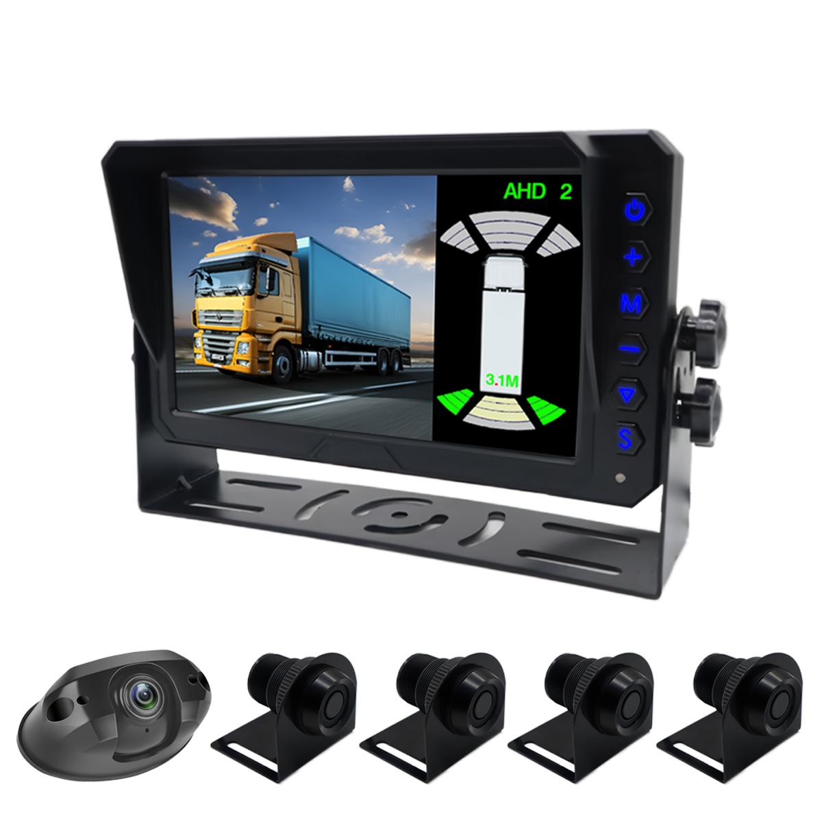Carleader Parking Radar Sensor Reverse AHD Camera System---- Smart Solution for Reversing