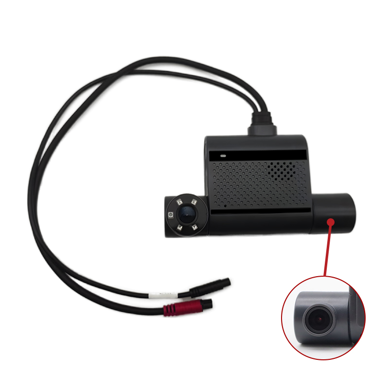 3-Canales AI ADAS DMS Car Dash Cam