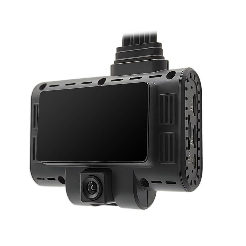 3CH DVR AI Dash Camera cum 4G GPS, ADAS, DSM et WiFi pro Vehiculis Classibus