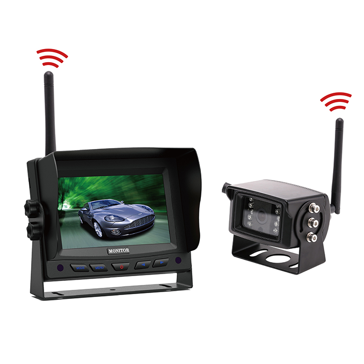 5 inch 2.4G Analogus wireless monitor et camera ratio