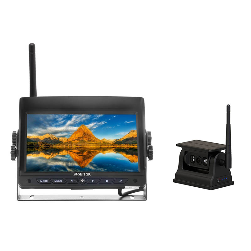 VII inch 2.4g Digital Wireless Monitor magnetica solaris camera ratio