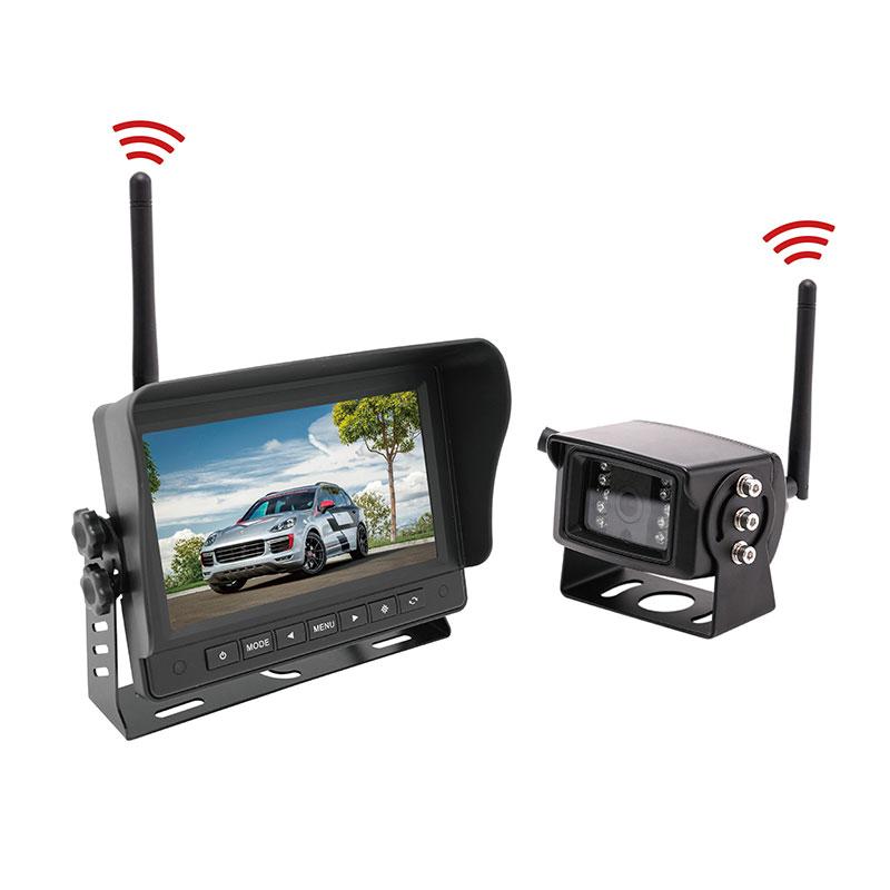 7 Inch 2.4GHZ Digital Wireless Audi View Camera Ratio Kit