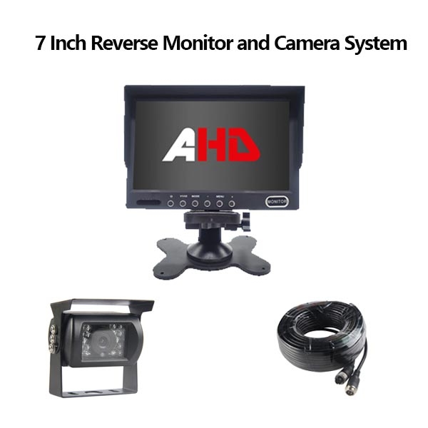VII inch ahd currus tergo View monitor et camera ornamentum