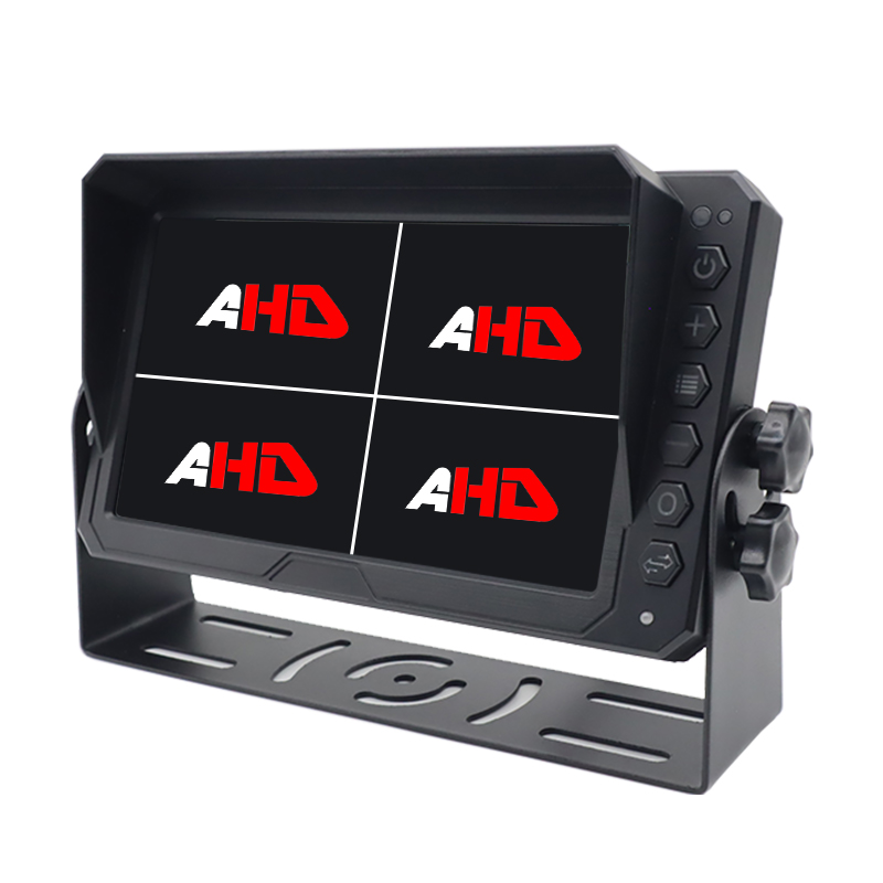 7 inch AHD Quad Rear View Car Monitor pro Truck