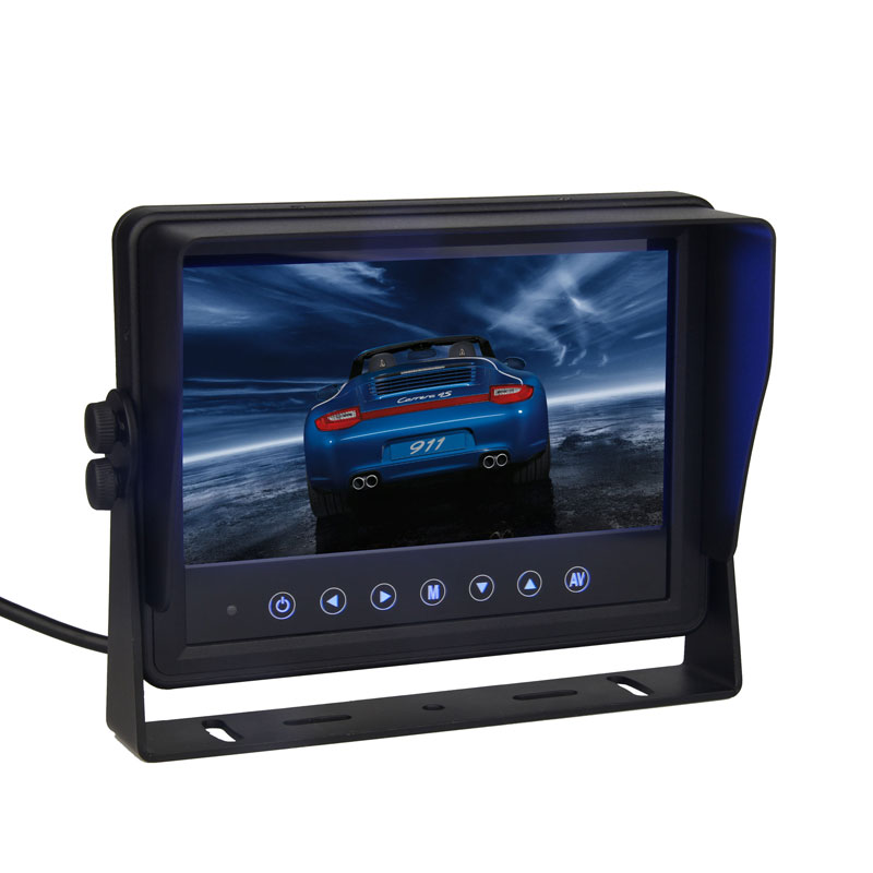 7 Inch HD digital LCD car tergo visum IMPERVIUS display