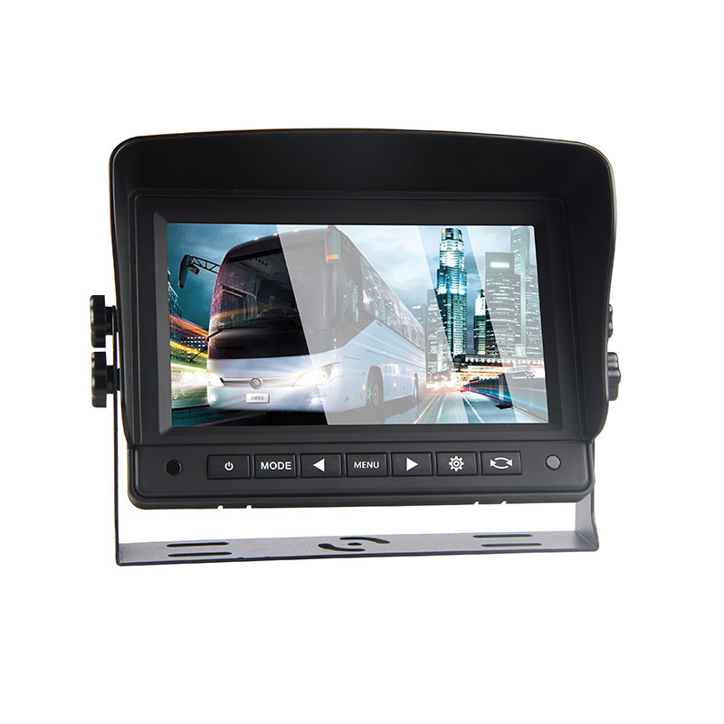 Gravis 7inch Officium vehiculum Dash monte duae DE CAMERA potenti et Monitor Lizard