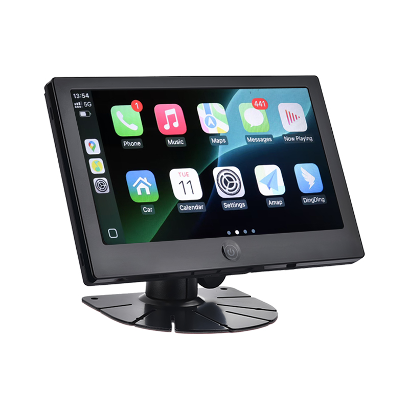 7 Inch IPS Commercial Vehiculum AHD Monitor Support CarPlay Multimedia