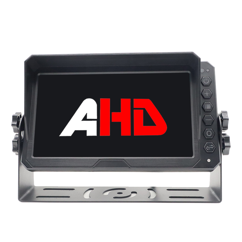7 Inch LCD 2CH Gravis Officium Vehiculum AHD Monitor