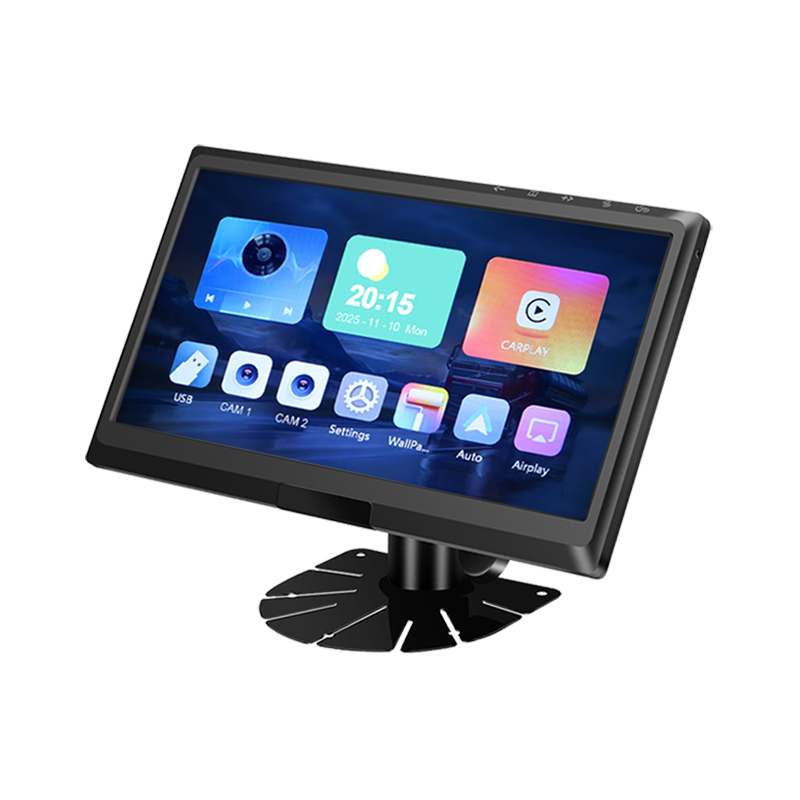 9 Inch IPS 2AV AHD Vehiculum Monitor Support CarPlay Multimedia