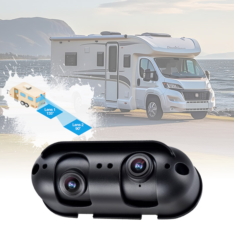 AHD Starlight Dual Lens Audi View Camera fit enim RV Motorhome