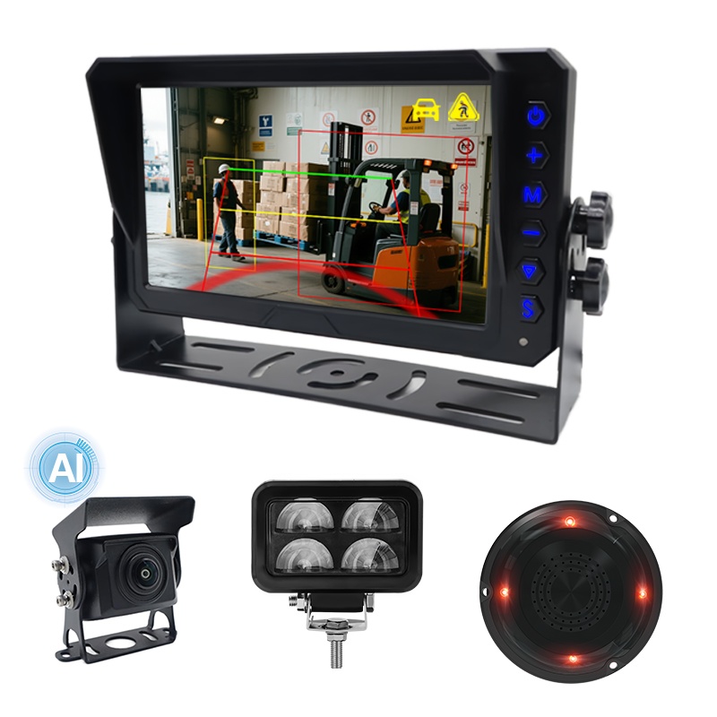 Ai deprehendatur Cras Ratio cum U-figura Monitum lux ad Forklift