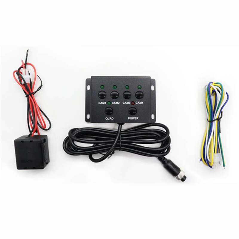 AHD 4 Channel Quad Split Control Box